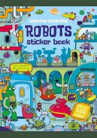 Kniha Robots Sticker Book