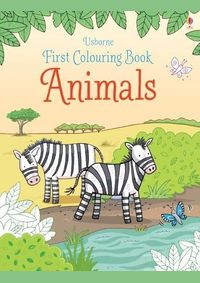 First Colouring Book Animals