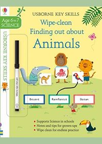 Kniha Wipe-Clean Finding Out About Animals 6-7