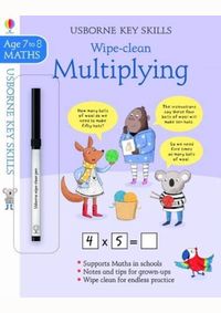 Kniha Wipe-Clean Multiplying 7-8