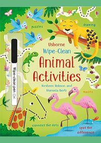 Kniha Wipe-Clean: Animal Activities