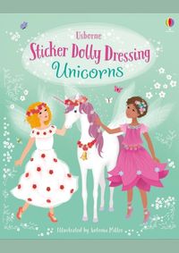 Kniha Sticker Dolly Dressing Unicorns