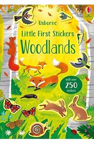 Kniha Little First Stickers Woodlands