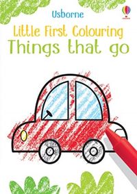 Kniha Little First Colouring Things That Go