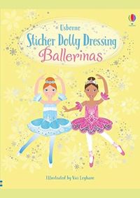Kniha Sticker Dolly Dressing Ballerinas