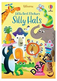 Kniha Little First Stickers Funny Hats