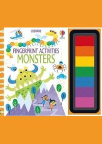 Kniha Fingerprint Activities Monsters