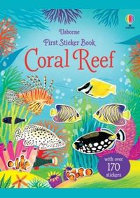 Kniha First Sticker Book Coral reef