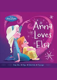 Kniha Frozen Anna Loves Elsa