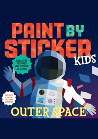 Kniha Paint by Sticker Kids: Outer Space
