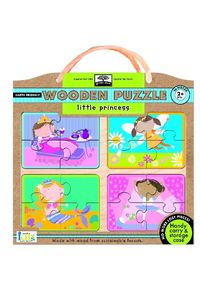 Kniha Little Princess - Wooden Puzzle
