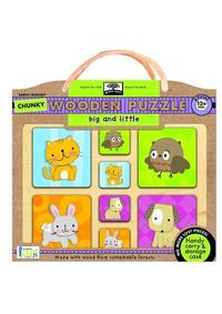 Kniha Big And Little Wooden Puzzle