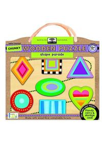 Kniha Shape Parade: Wooden Puzzle