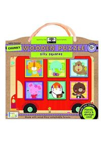 Kniha Silly Squares: Wooden Puzzle