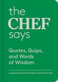 Kniha Chef Says