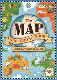 Kniha Map Colouring Book