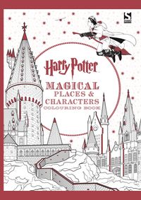 Kniha Harry Potter Magical Places and Characters Colouring Book