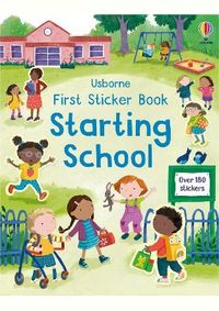 Kniha First Sticker Book Starting School