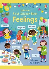 Kniha First Sticker Book Feelings