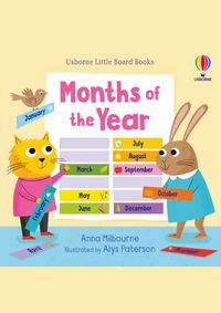 Kniha Little Board Books Months of the Year