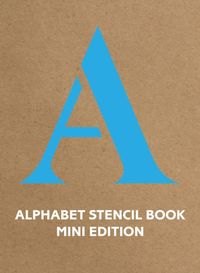 Kniha Alphabet Stencil