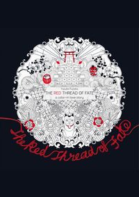 Kniha Red Thread of Fate : A Colour-in Love Story