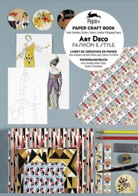 Kniha Art Deco Fashion postcard CB