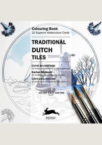 Kniha Traditional Dutch Tiles Coloring book
