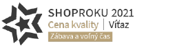 SHOP ROKU 2021 - CENA KVALITY - ZÁBAVA A VOĽNÝ ČAS